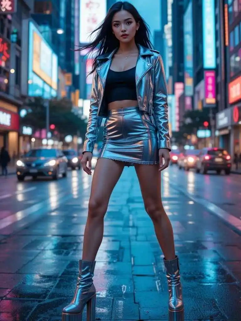 Futuristic Metallics: Shine Like a Star