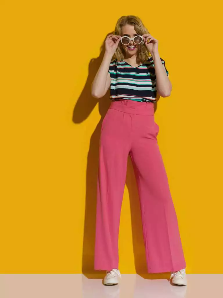 Baggy Cargo Pants + Tank Top + Harness