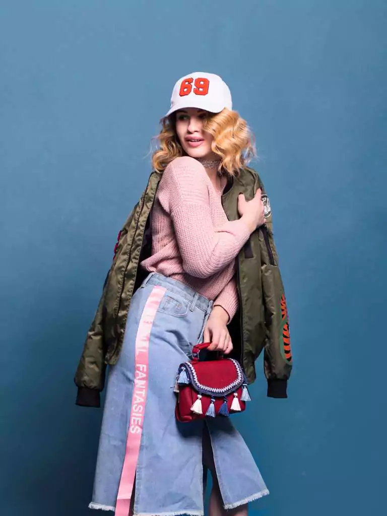 Lisa’s Double Denim Style