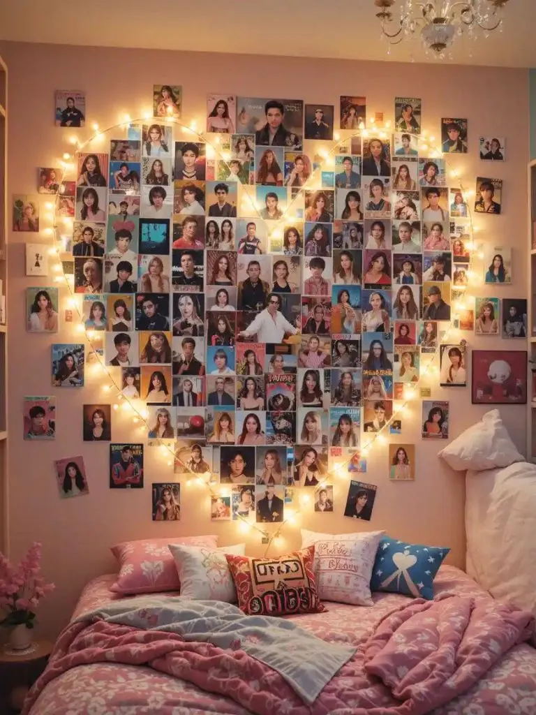 1. Photocard Wall Collage