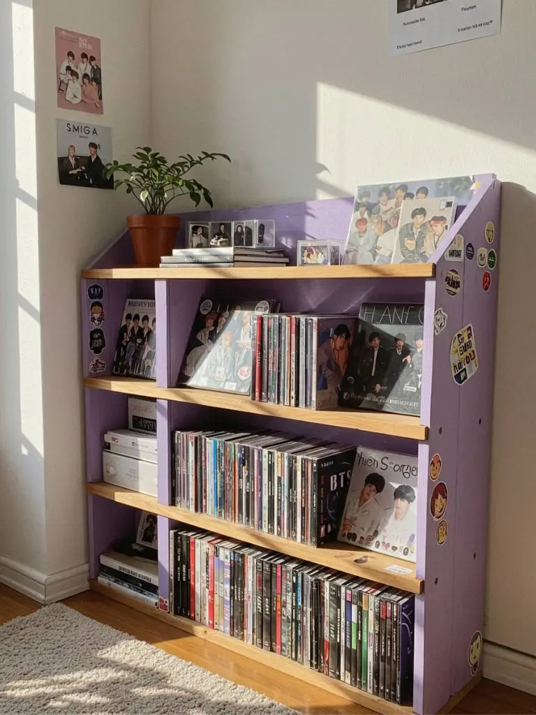 1. Repurposed Bookshelf