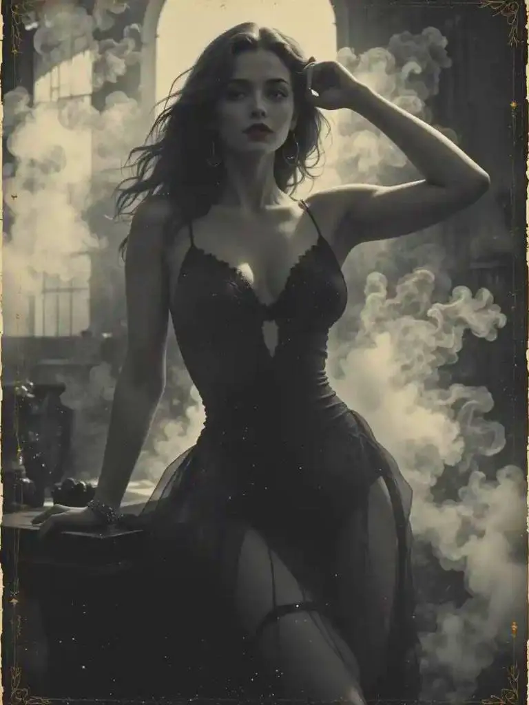 10. Femme Fatale Film Noir Poster