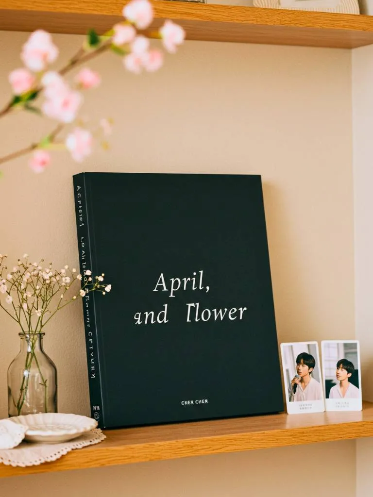 12. Chen - April, and a Flower