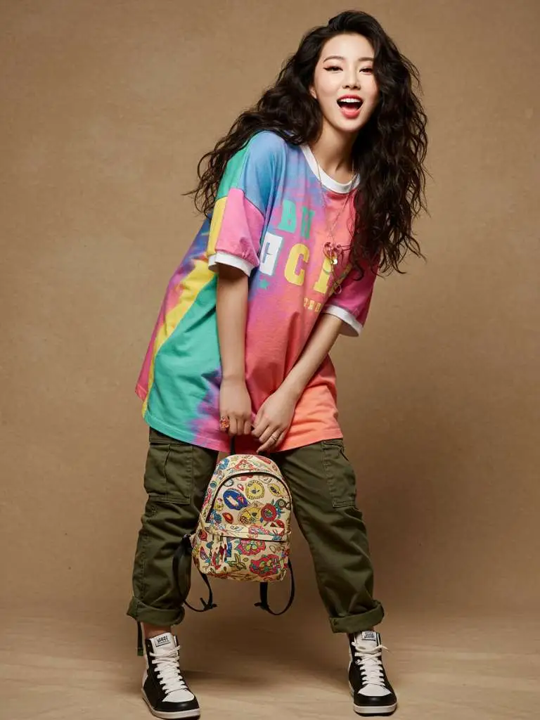 18. Tunic Top and Cargo Pants