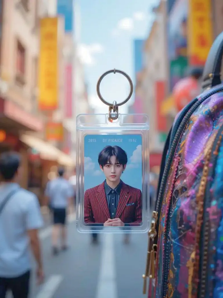 4. DIY Photocard Keychain