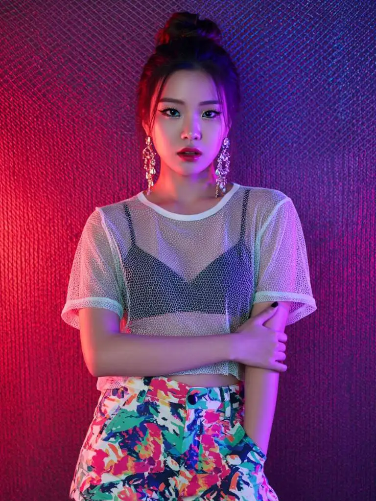 Mesh Top with Shorts