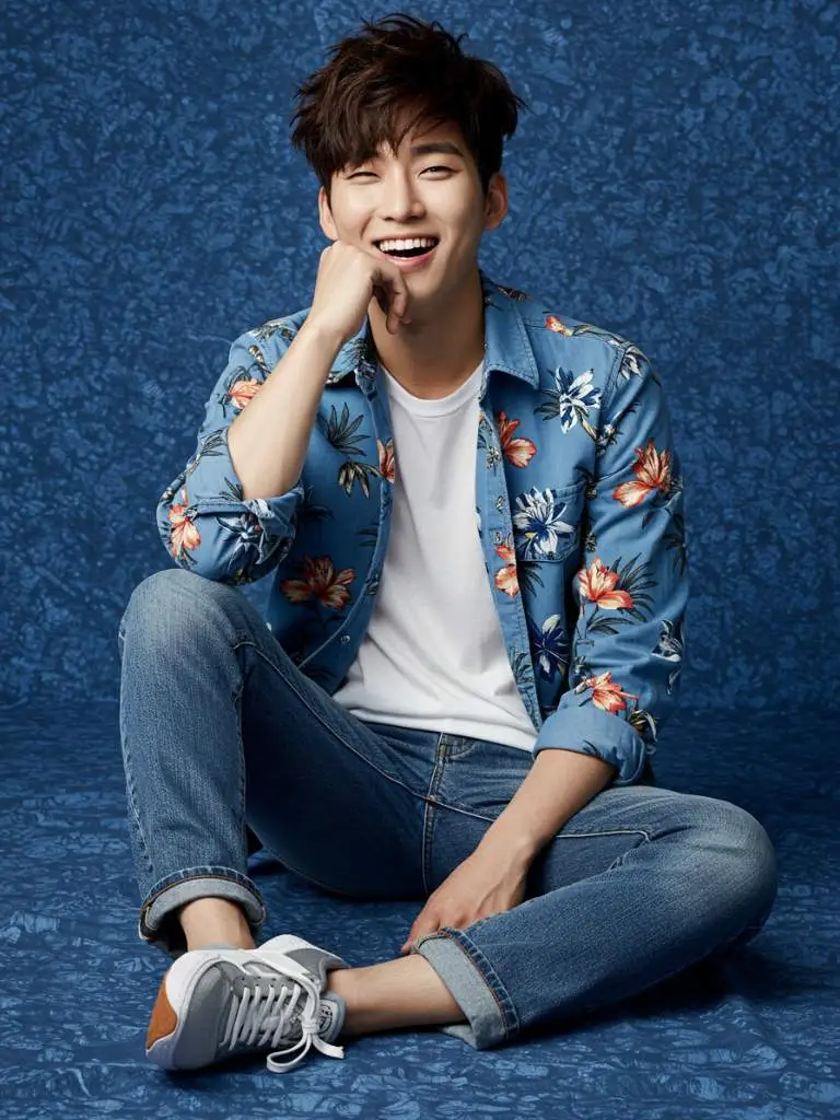 Blue Tropical Jacket