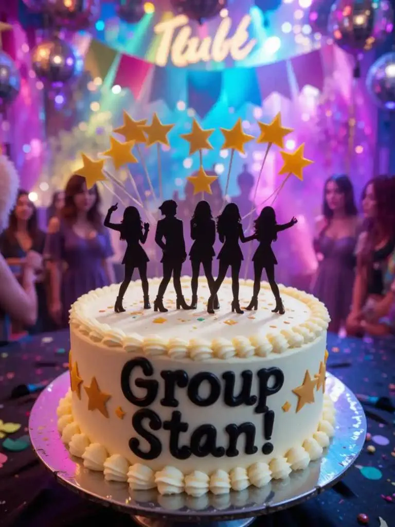 5. Member Silhouette Cake