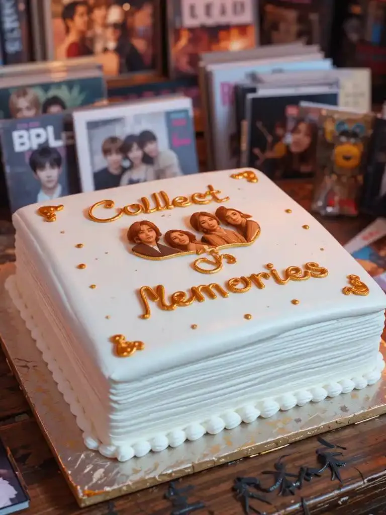8. Merchandise Cake