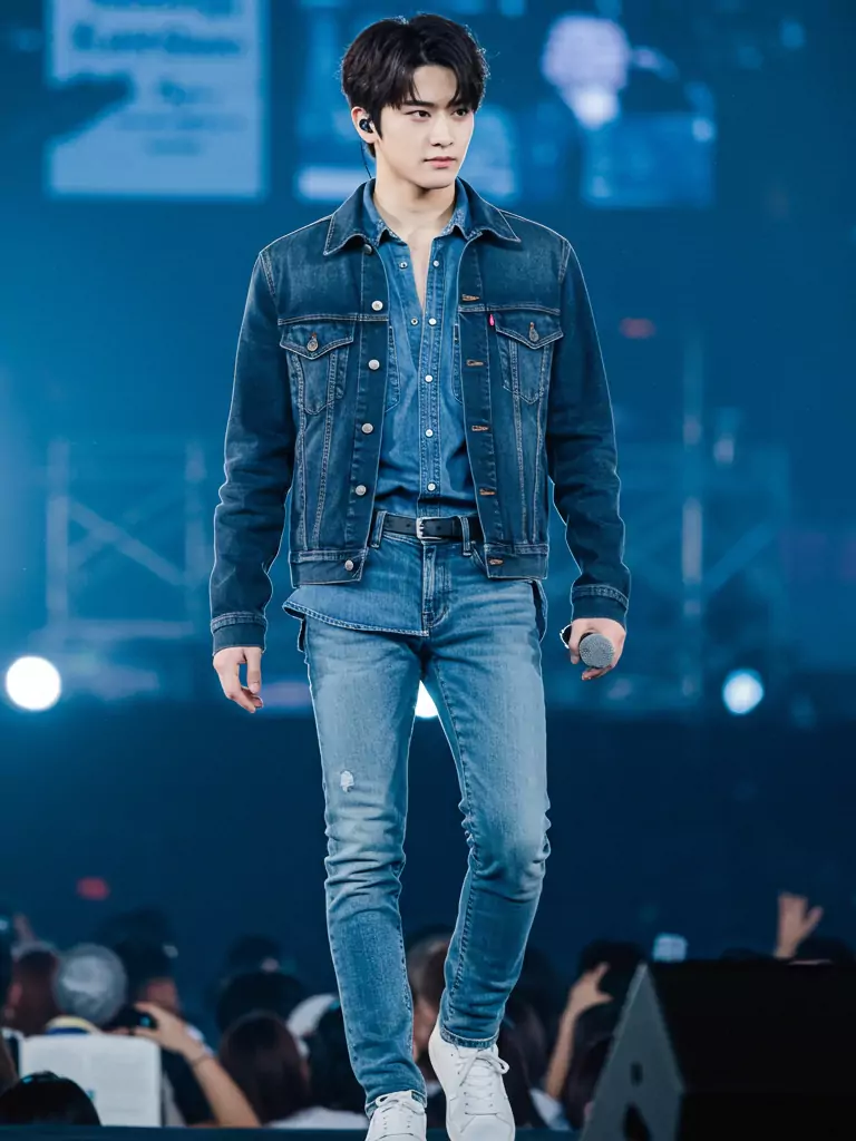 All-Denim Look