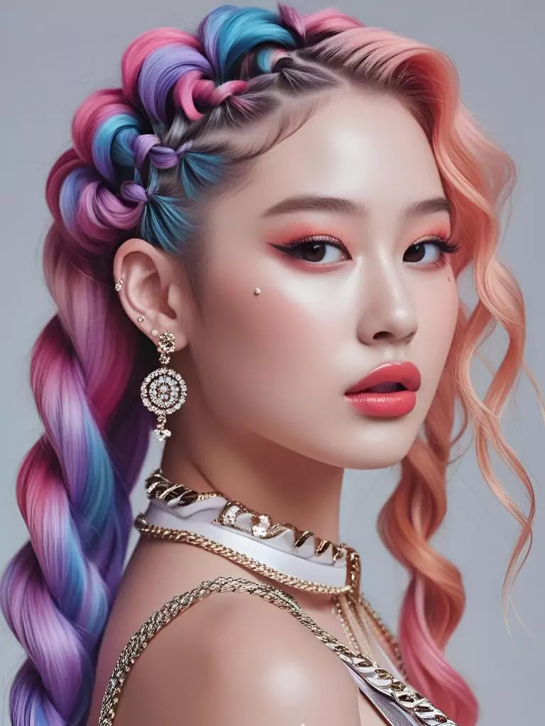 Bubble Braids with a Twist