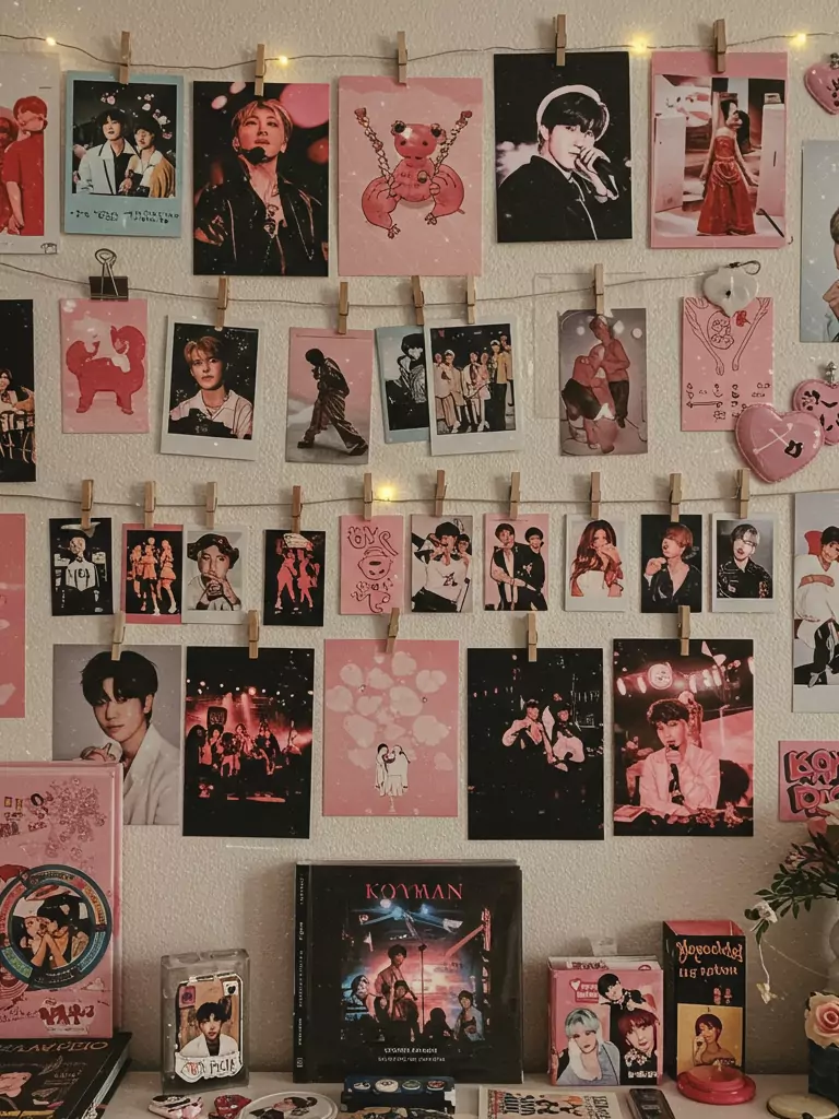 Creative Display of Digital Prints or Polaroids