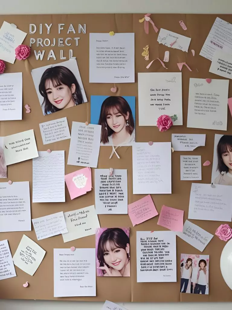 DIY Fan Project Wall