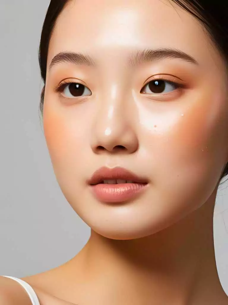 Dewy Skin with a Soft Glow