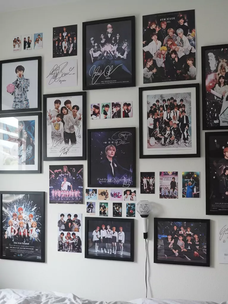 Display Concert Posters and Signed Items