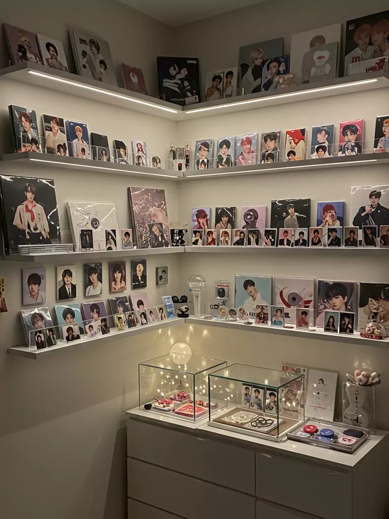 Displaying Merchandise on Shelves or Glass Cases