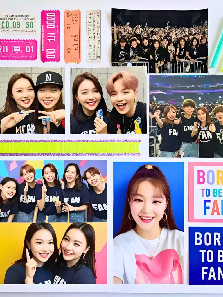 Fan Art Pages for Album Diy