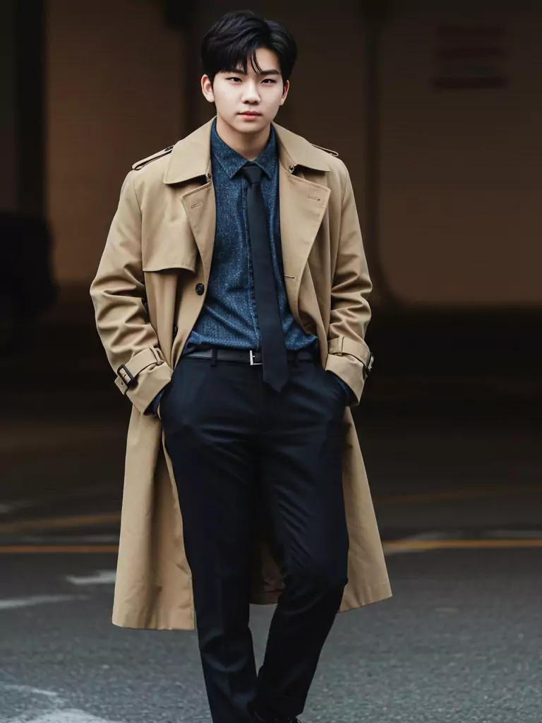 Formal Look with Trench Coat