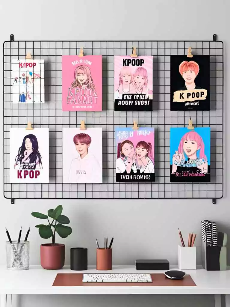 Grid Wall with Clips