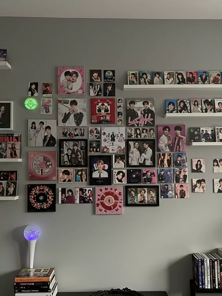Incorporate K-Pop Packaging as Wall Art