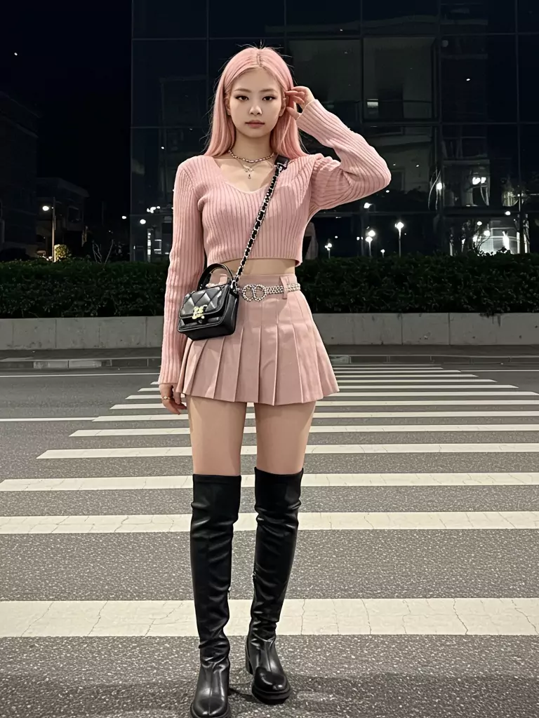 Jennie’s Outfit (BLACKPINK, Jacquemus Show)