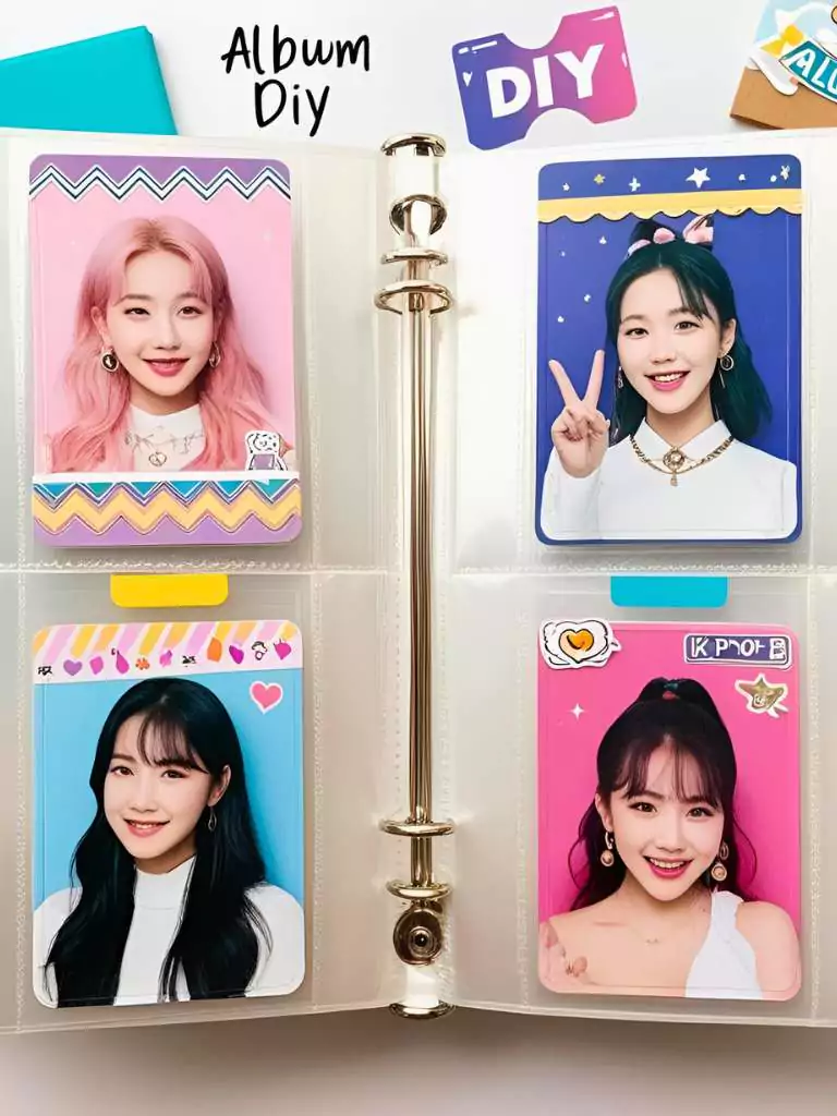 K-pop Group Collage Pages