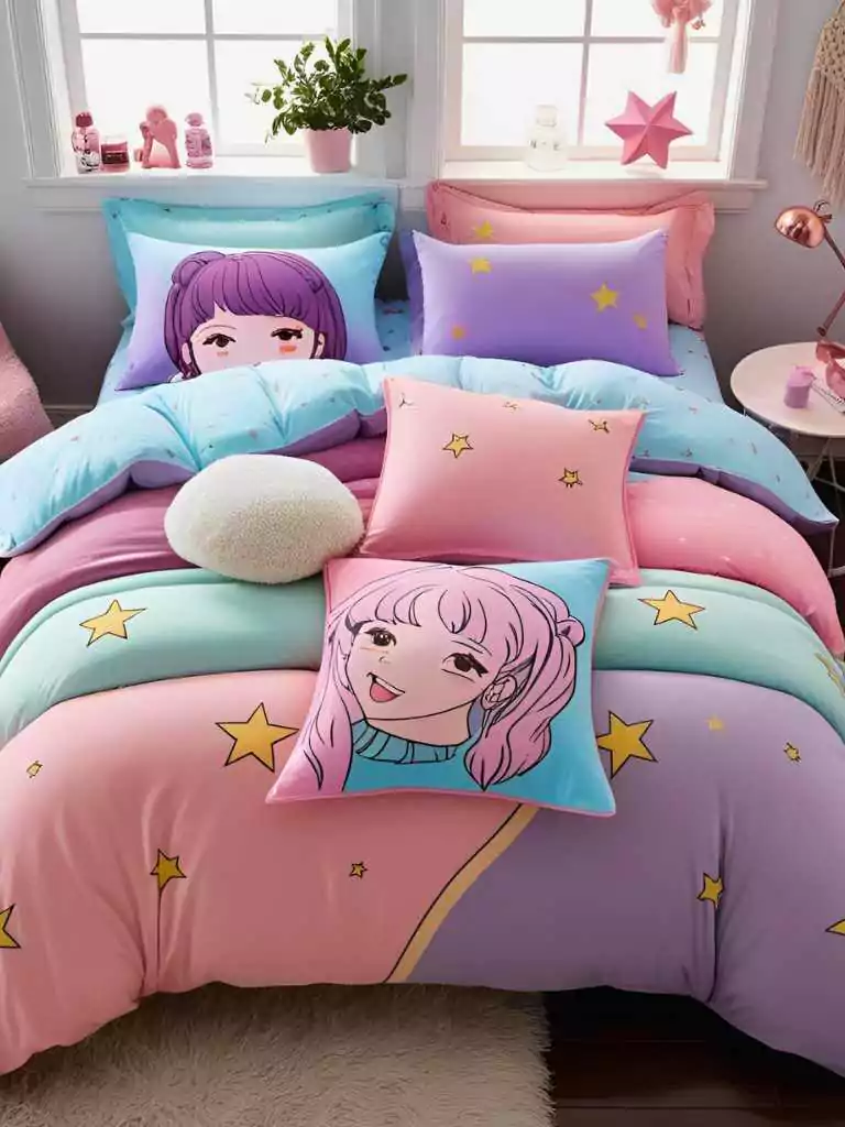 K-pop Inspired Bed Covers