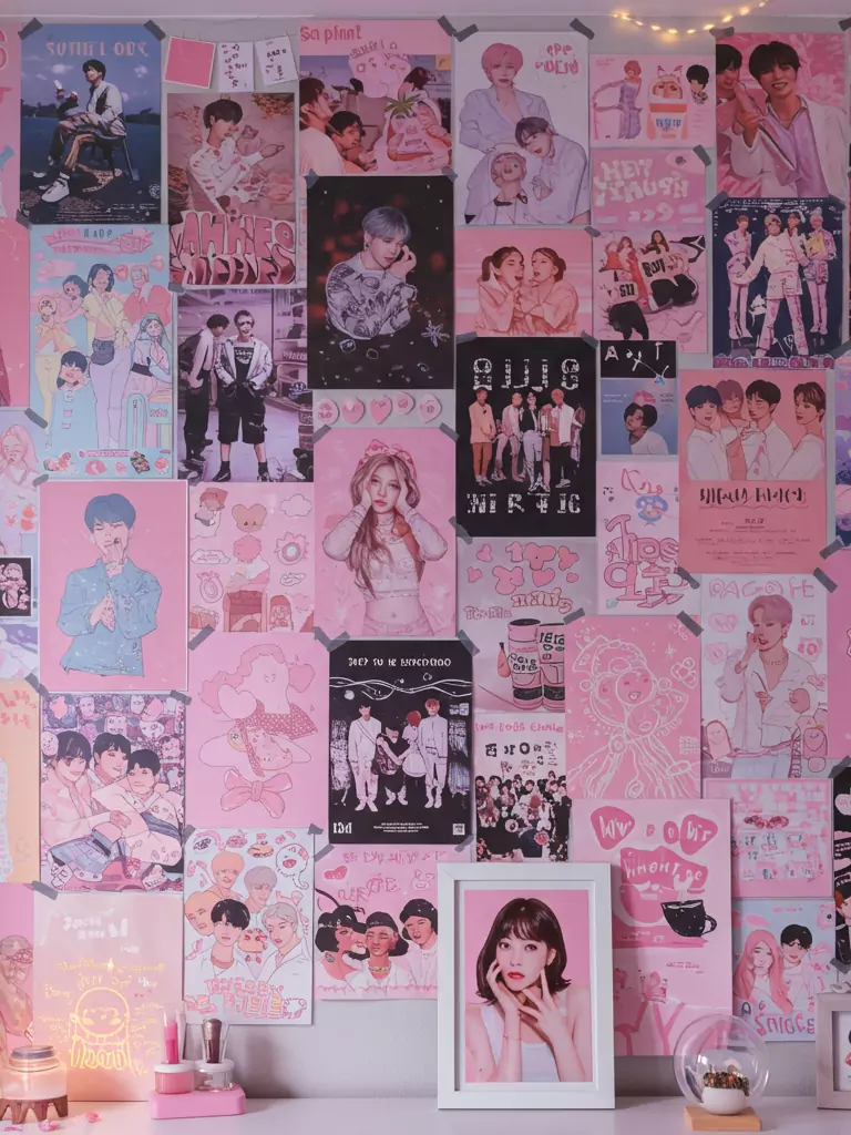 Kpop-Inspired Artwork