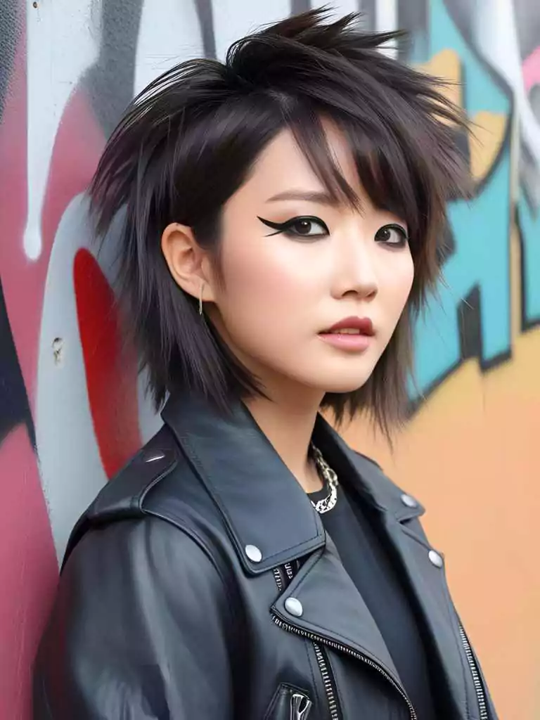 Kpop Wolf Cut With Tousled Volume