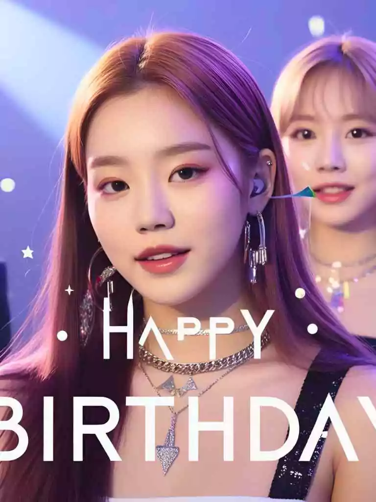 MV Screenshot with Happy Birthday Text