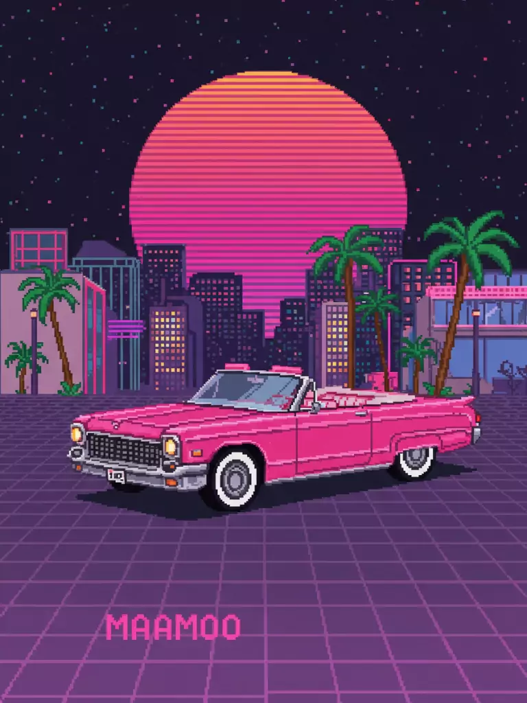 Mamamoo’s HIP Retro Car