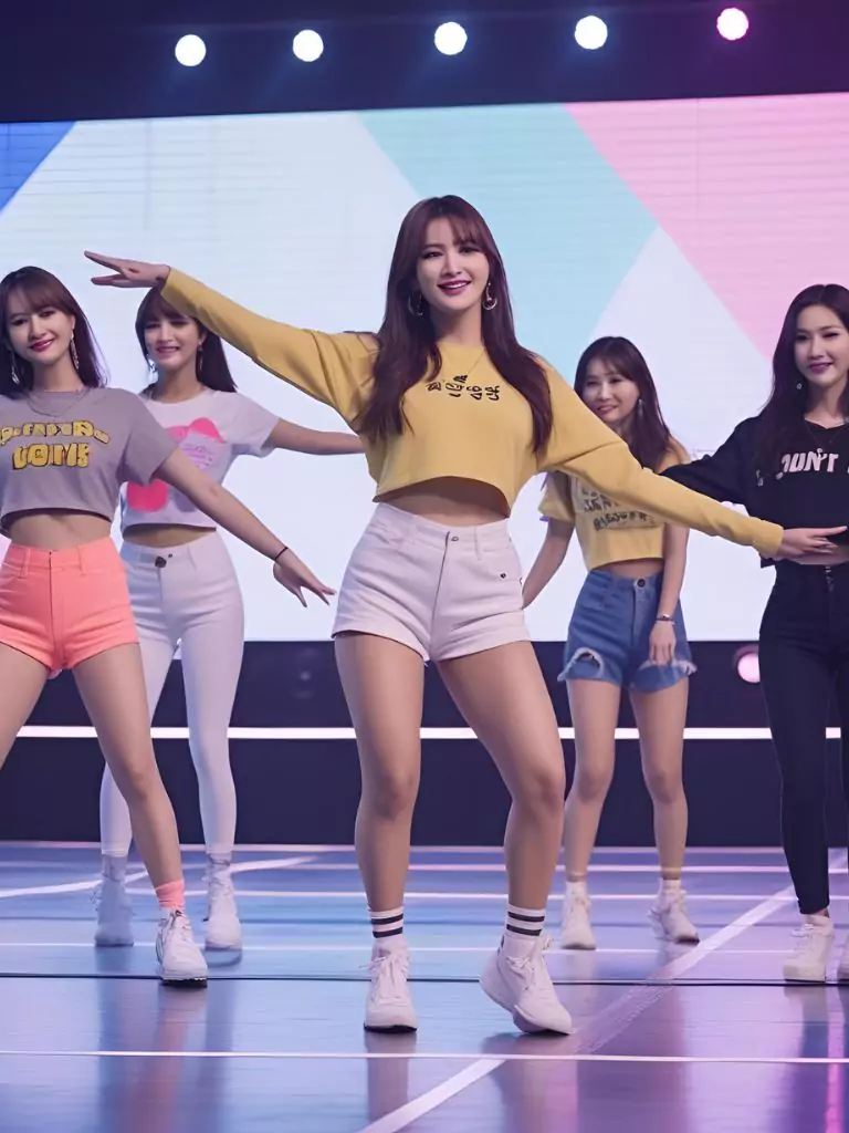 Mini Kpop Dance Performance