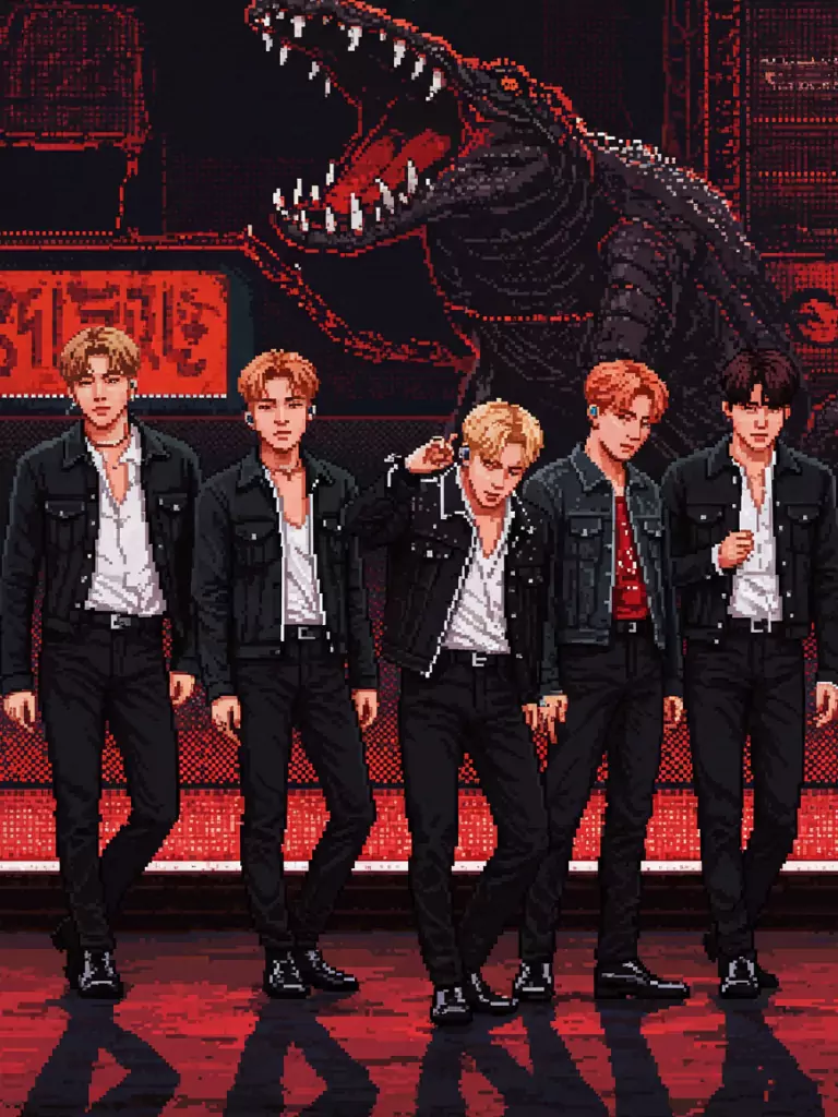 Monsta X’s Alligator Theme