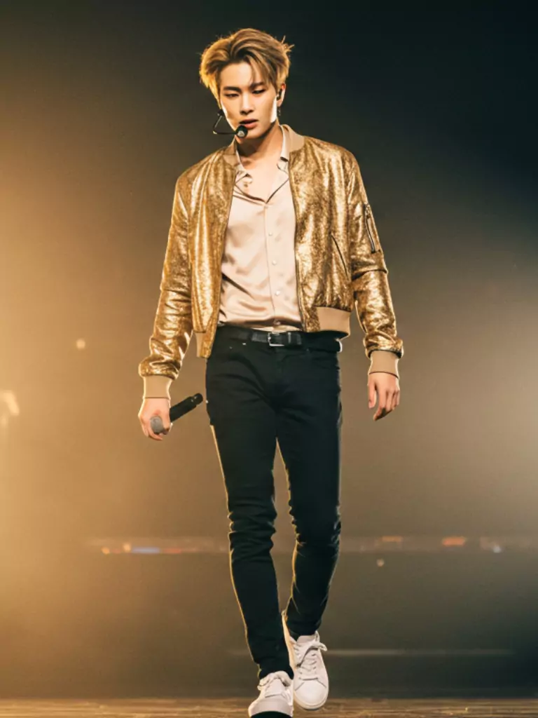 Neo-Champagne Colored Outfit