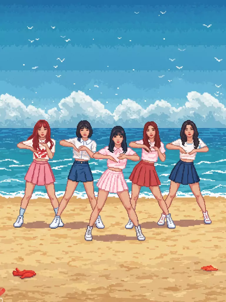 Oh My Girl’s Dolphin Scene