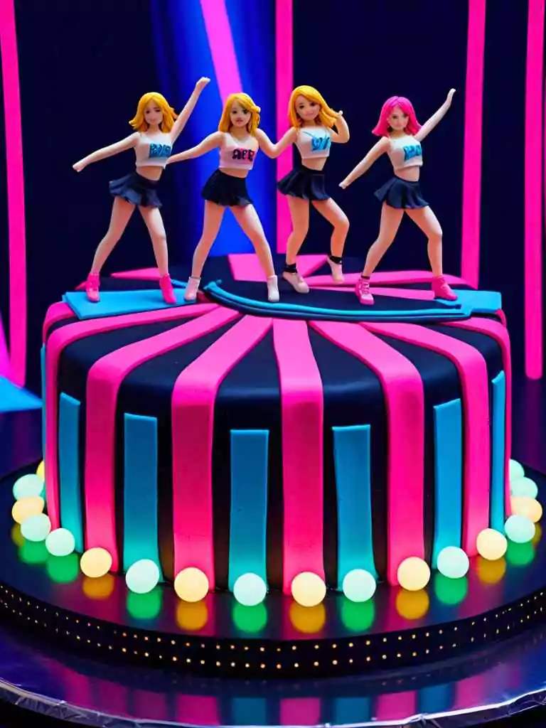 Performance Unit Dance Floor Cake