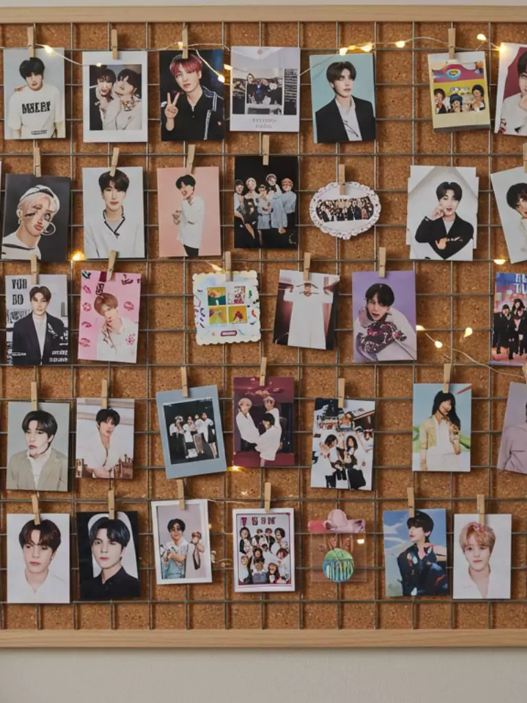 Photocard Display Wall