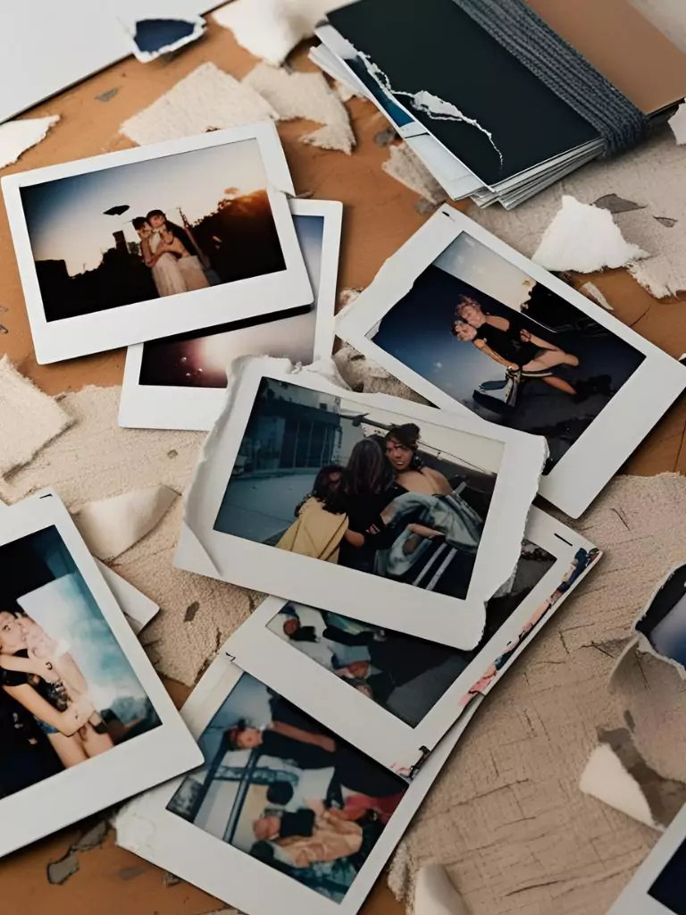 Polaroid Chaos Concept