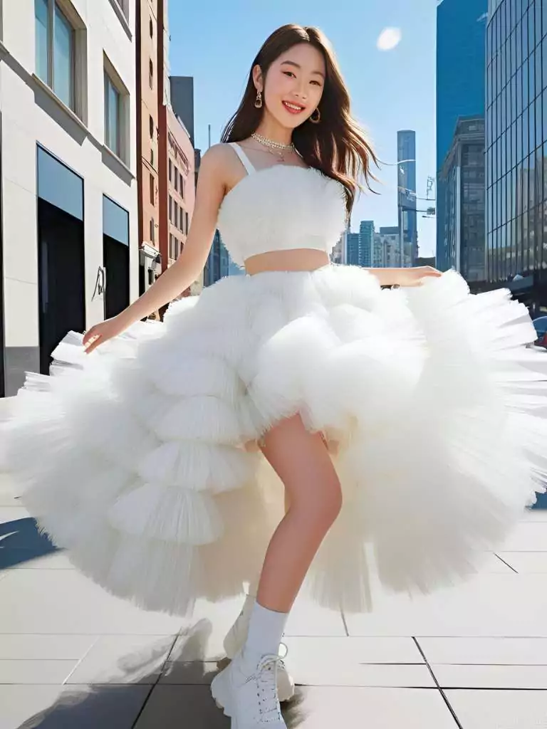 Puffy Tulle Dress