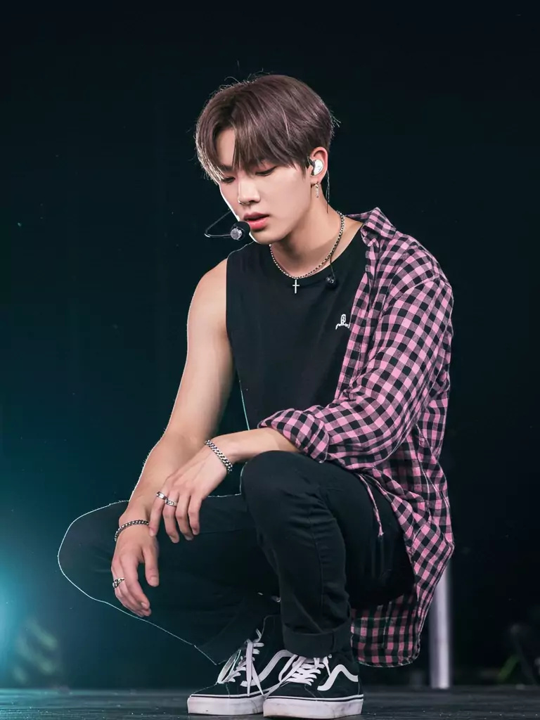 Ryland Tank with Pink & Black Blanchard Check Shirt and Mundial Team Sneakers