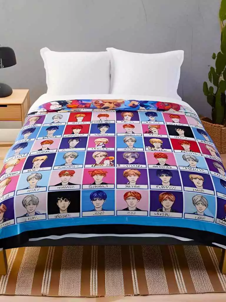 Soft Kpop Bedding