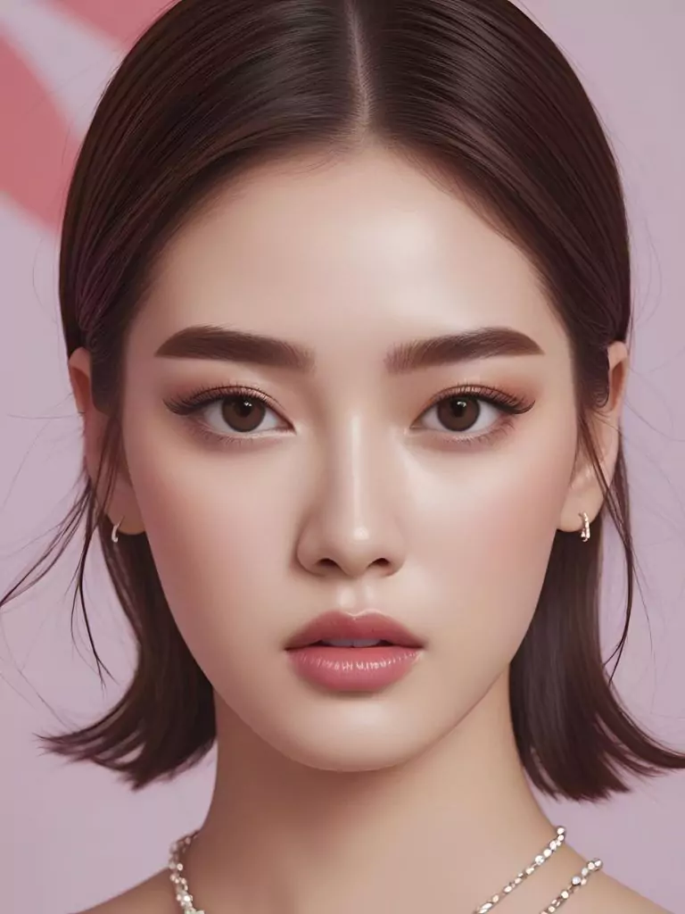 Straight Brows, But Soft