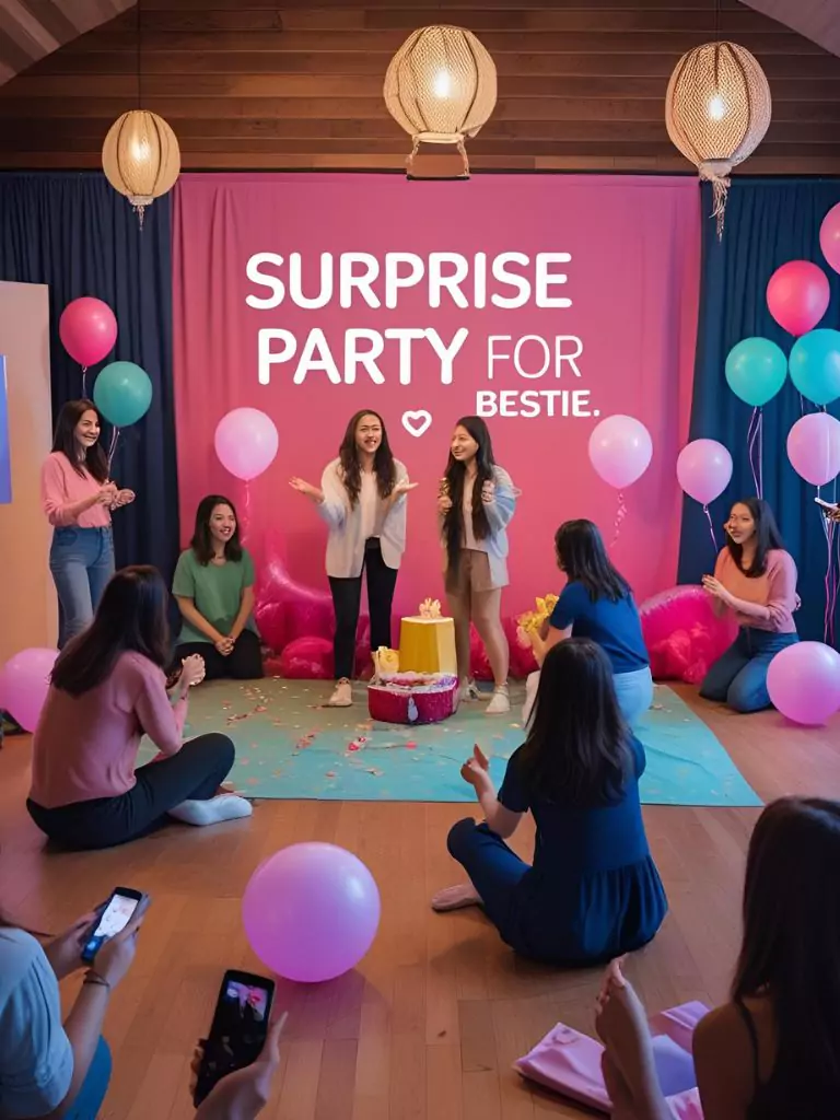 Surprise Vlog Party
