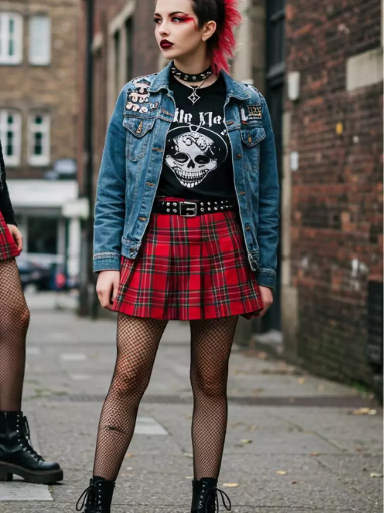 The Punk Stage Outfit — Loud Prints and Layers