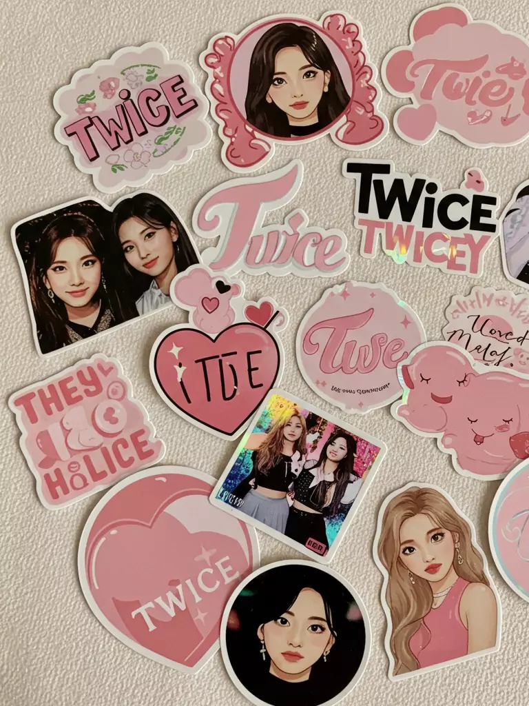 Twice Stickers Little Pops of Fandom