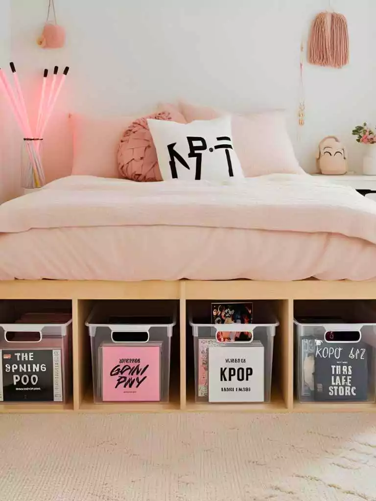 Under the Bed K-pop Storage