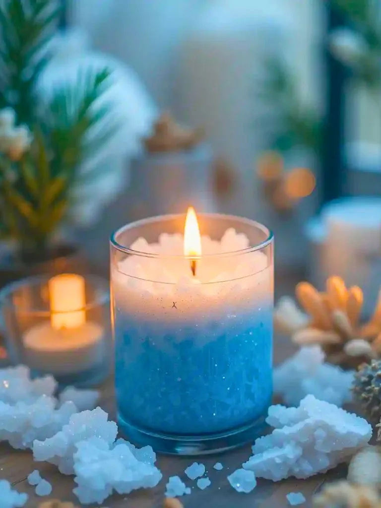 12. Blue Scented Candles