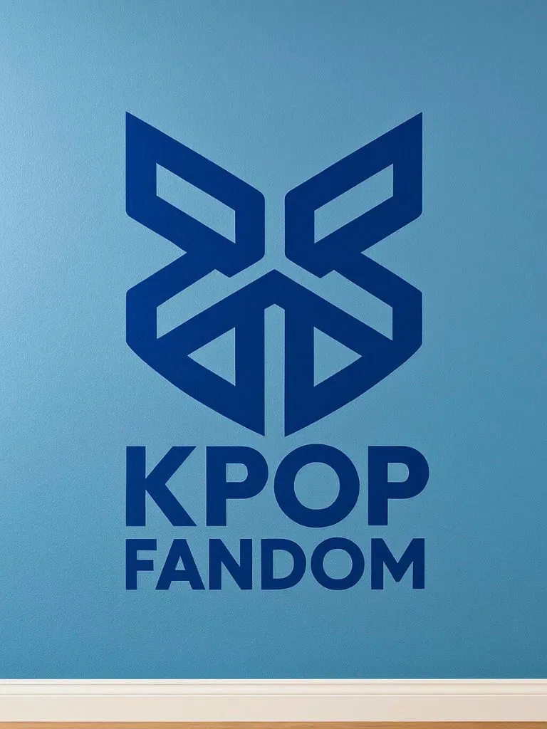 14. Blue Wall Decals