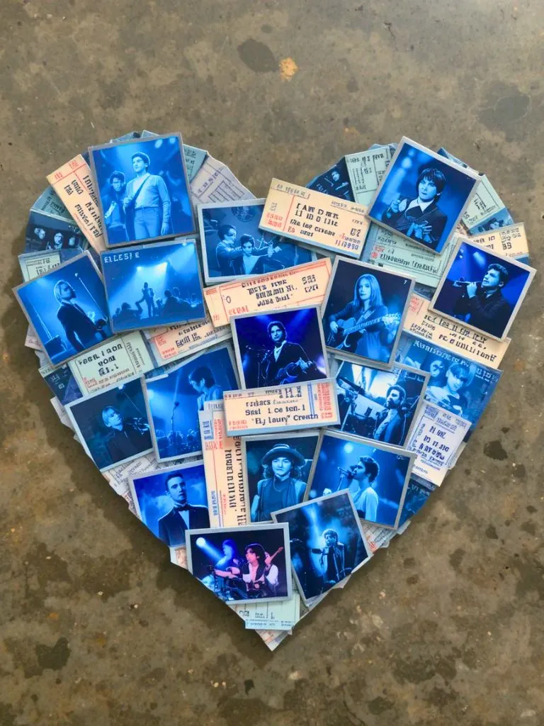 15. Blue Photo Collages