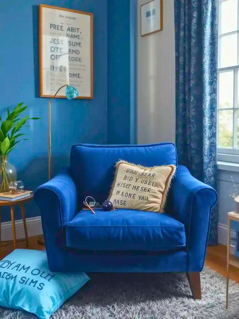 8. Blue Furniture